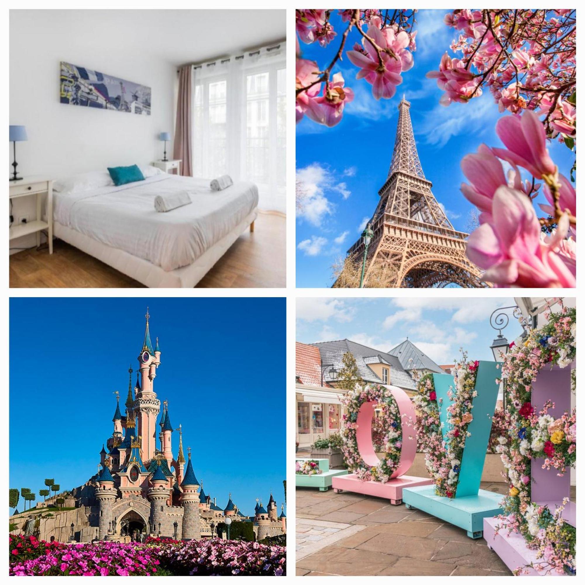 Disney, Very Spacious Comfortable 3 Bedrooms Family Apartment, 8 Pers, Wifi, Netflix Chessy  Eksteriør billede